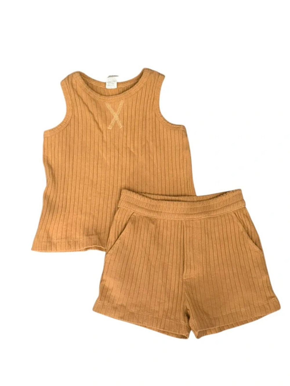 18-24M Kate Quinn Ribbed Tank & Shorts Set GUC
